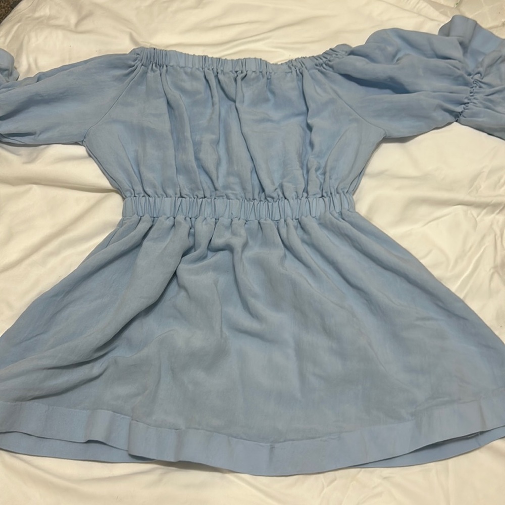 🌼 Light Blue Mini dress 💥🌼